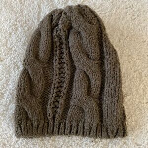 ❤️ Grey Knit Beanie Hat